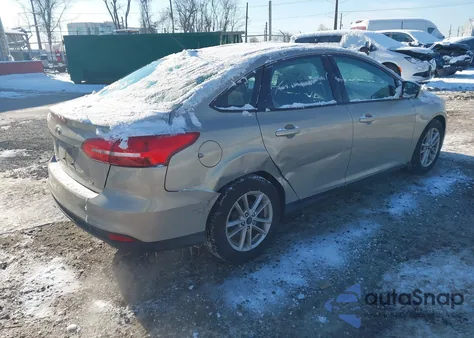 2016 Ford Focus Se из США, поврежденный, VIN 1FADP3F22GL373403